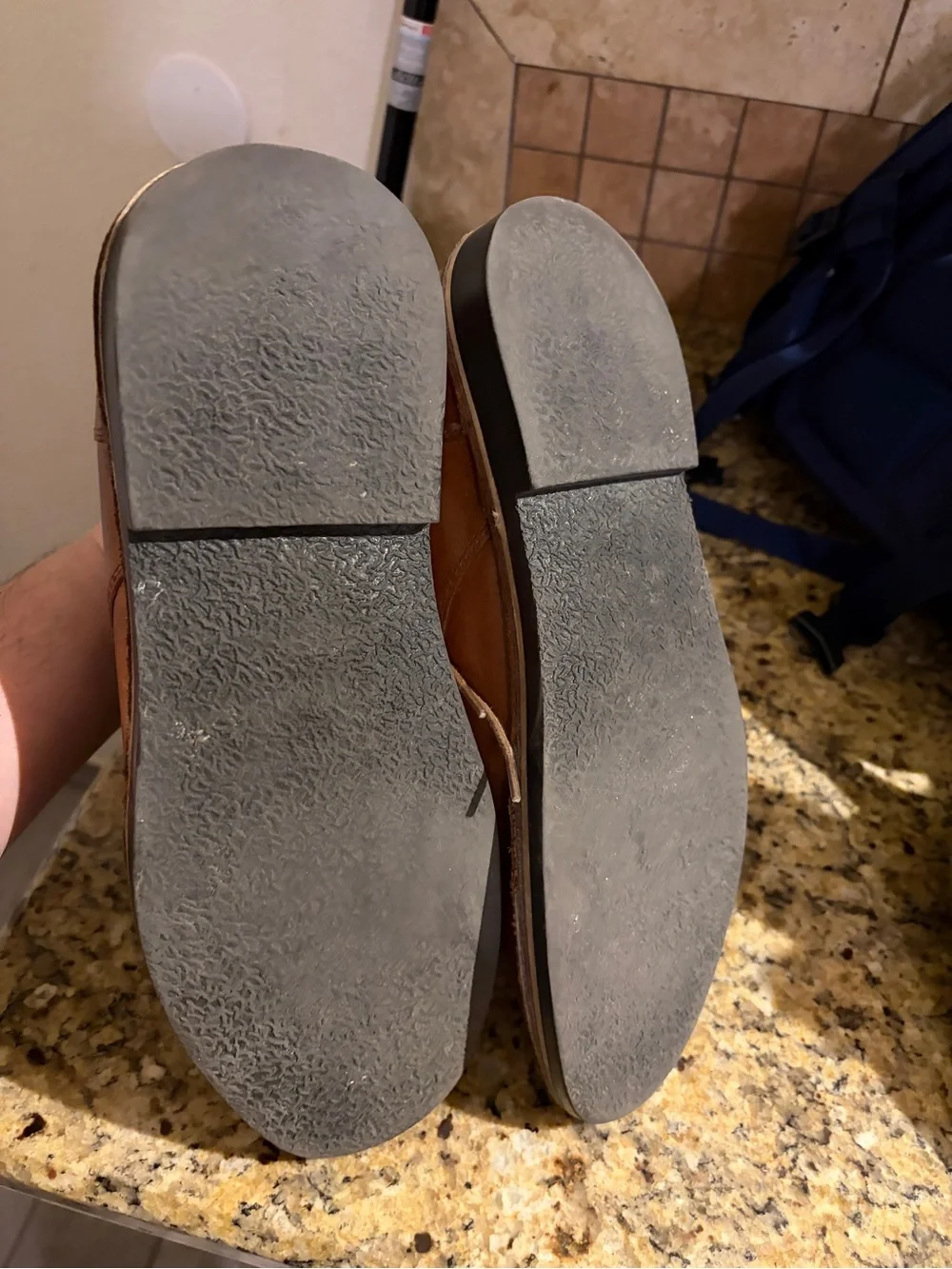 Steve Madden Men's Tan Leather Chukka Boots